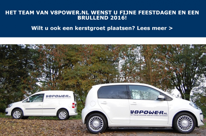 Kerstgroet op V8power.nl