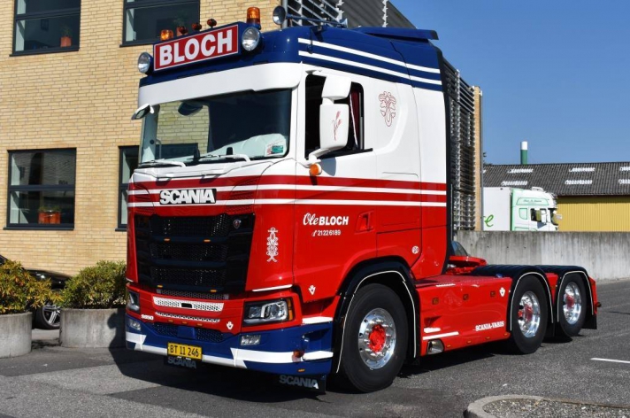 Scania S650 voor Ole Bloch (DK)