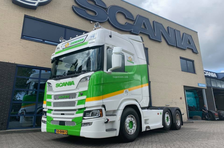 Scania R520 voor Top Onions