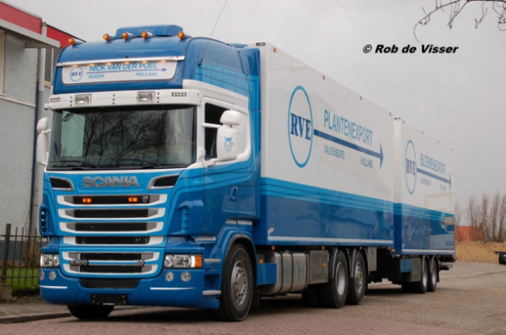 Scania R500 voor Nick van der Poel