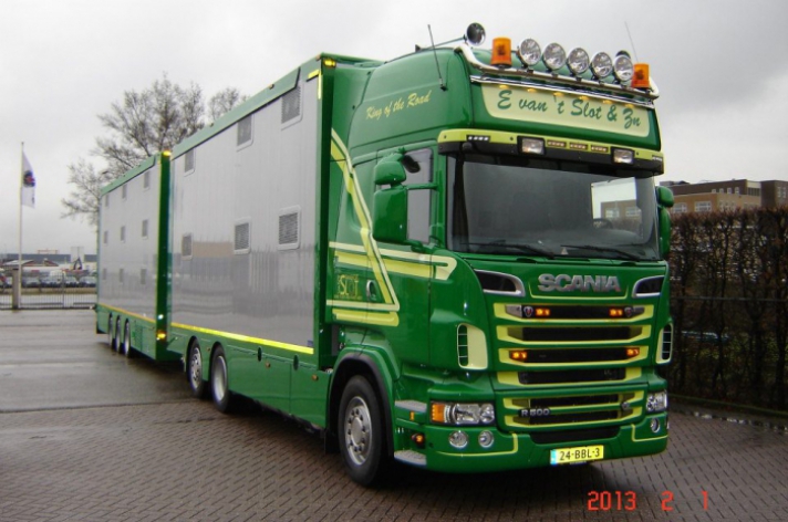 Scania R500 voor E. van 't Slot & Zn