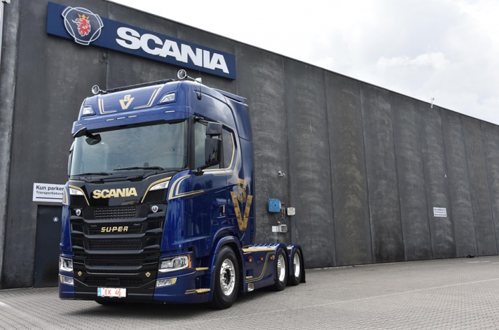 Speciale V8 editie Scania Denemarken