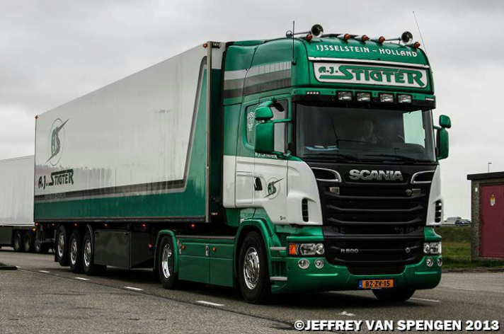 Scania R500 voor A.J. Stigter