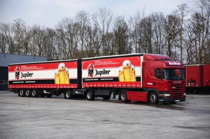 Eerste Lange Zware Vrachtwagens (LZV) rijden in Belgie