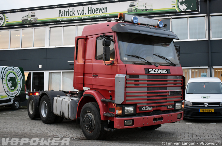 Scania 143 420 voor Patrick v/d Hoeven