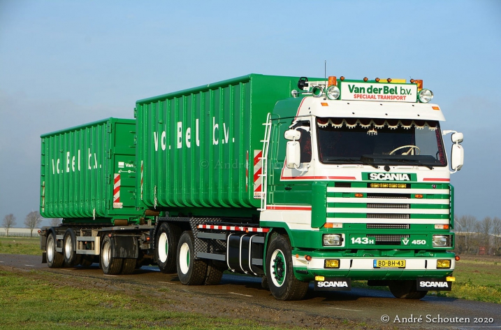 Scania 143 450 Van der Bel