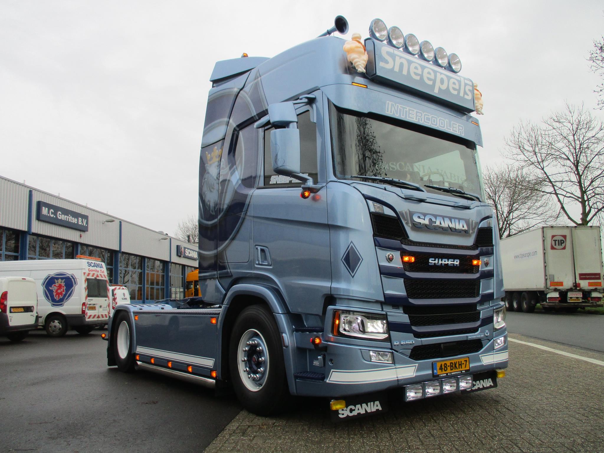 Scania r730 v8 Longline