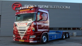 Scania S580 voor JH Container (DK)