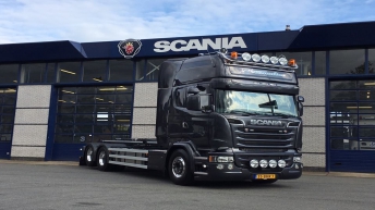 Scania R580 voor Haverman uit Raalte