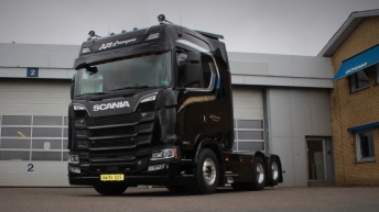 Scania S580 voor BLS Transport (DK)
