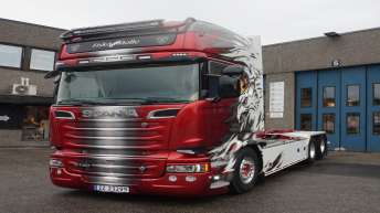 Scania R730 voor Arve Rong Transport a/s (N)