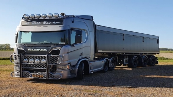Scania R650 voor Alex Rip