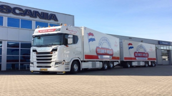 Scania S730 voor Beimer Meat b.v. Enschede