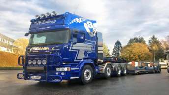 Scania R730 zwaartransport trekker voor TT Anlegg As (NO)