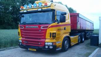 Scania R500 voor Bakker Transport