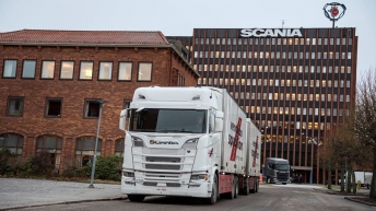 Scania S730 voor Vendelbo Spedition (DK)
