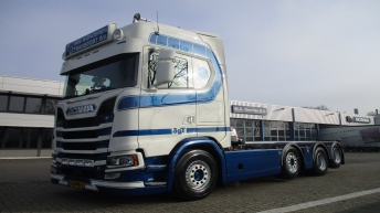 Nieuwe Scania S520 voor Van Wonderen Transport