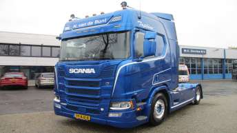 Scania R580 voor N. van de Bunt