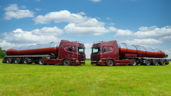 Twee Scania's R520 voor Loeffen