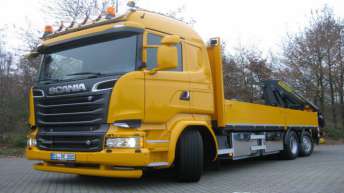 Scania R520 voor Einhaus Anlagen Service