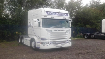 Scania R580 voor Ball Trucking (EN)