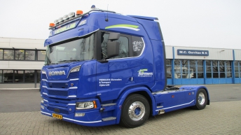 Scania R520 voor Versluis Diervoeders en Transport