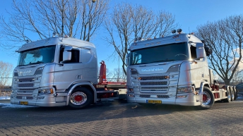 2x Scania R650 voor R2 Transport & Containers BV