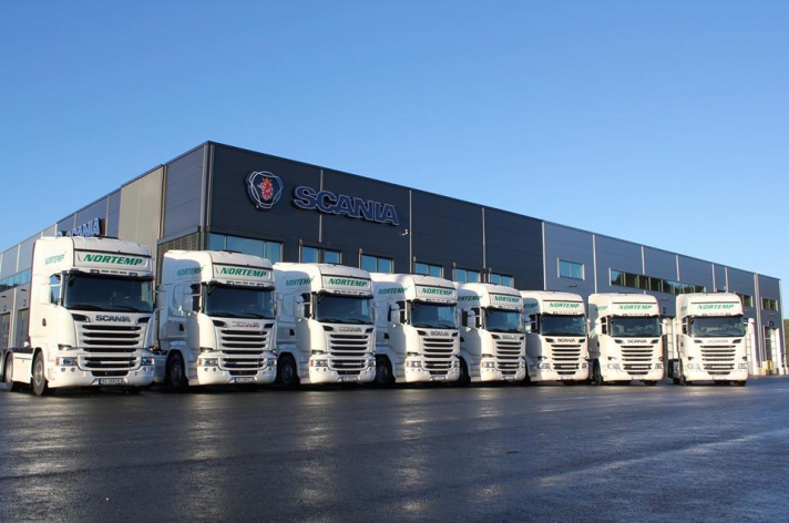 8x Scania R580 voor Nortemp Transport A/S