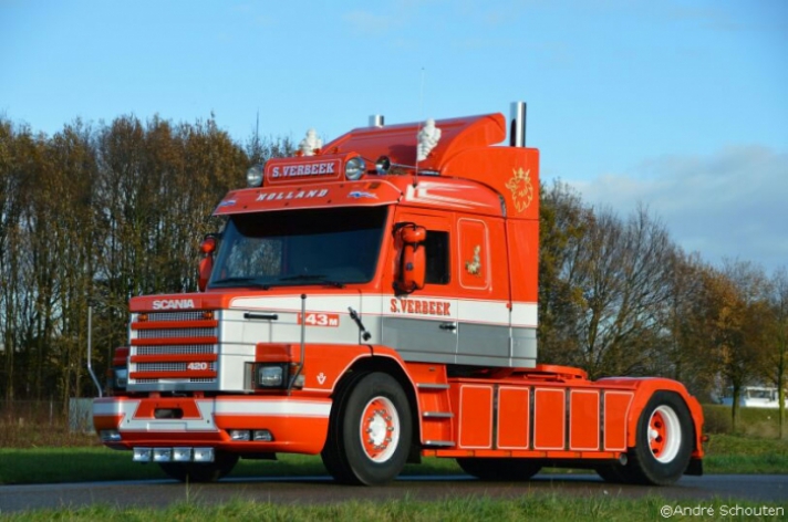 Scania 143 torpedo voor S. Verbeek