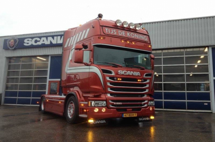 Scania R520 voor Tijs de Koning