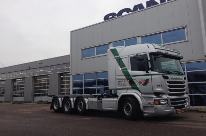 Scania R520 motorwagen voor Hebra/GTO