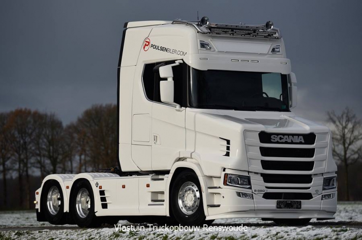 Scania S580 T gebouwd door Vlastuin Truckopbouw