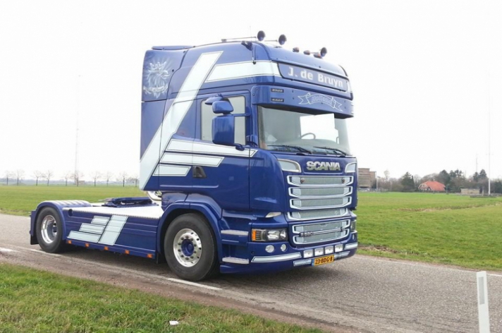 Scania R580 voor J. de Bruyn