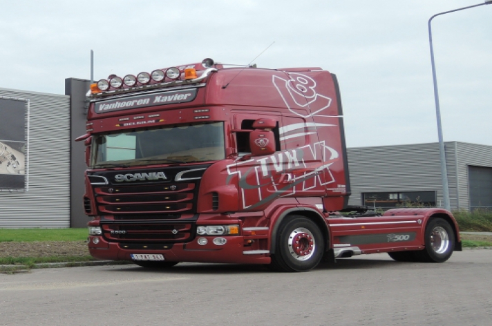 Scania R500 voor TVX (B)