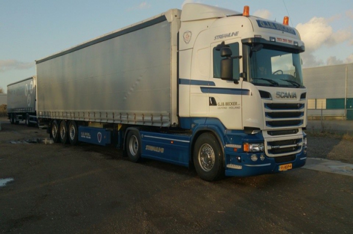 Scania R520 voor G.J.B. Becker