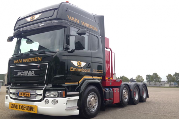 Scania R730 voor Van Wieren