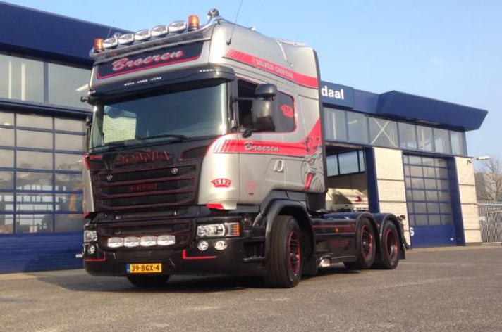 Scania V8 R580 Silver Griffin 096/100 - Broeren Transport