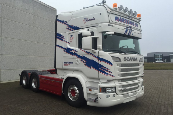 Scania R580 voor Martemoen Transport (N)