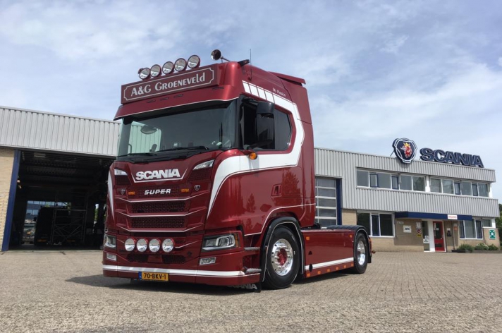 Nieuwe Scania S650 voor A&G Groeneveld