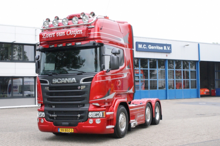 Scania R580 voor Evert van Ooijen