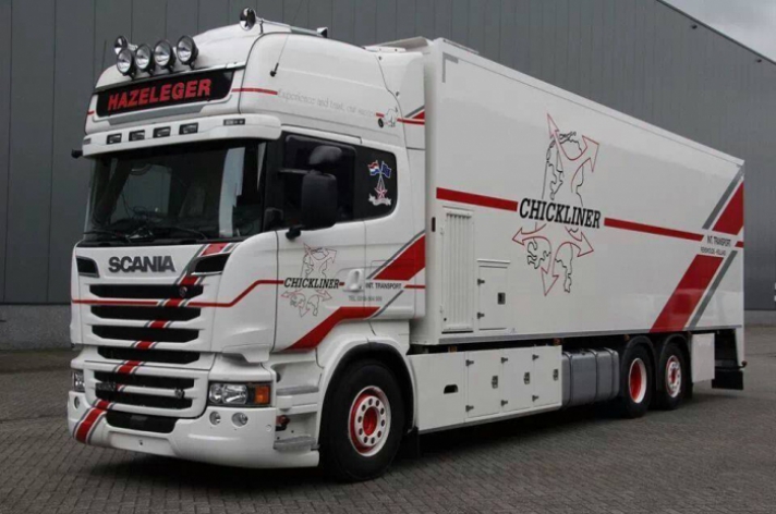 Scania R520 motorwagen voor Hazeleger