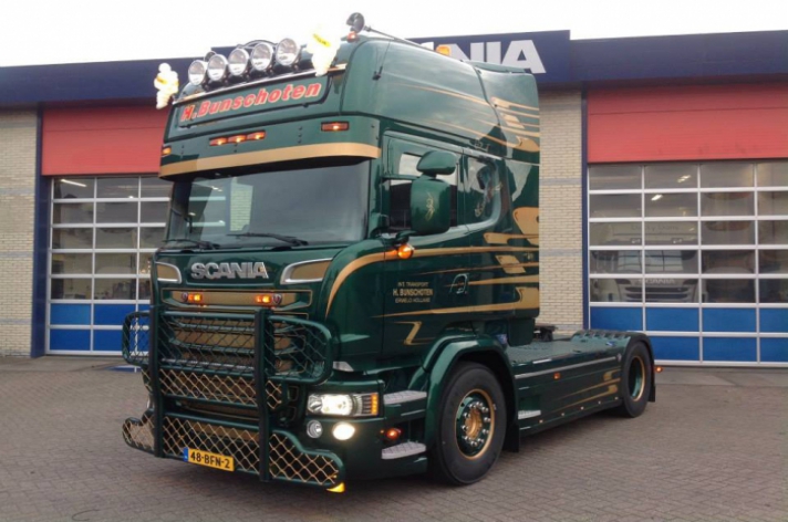 Scania R520 voor H. Bunschoten