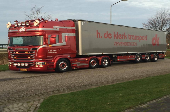 Scania V8 R580 Silver Griffin nr 57/100 - H. de Klerk Transport - Zevenbergen