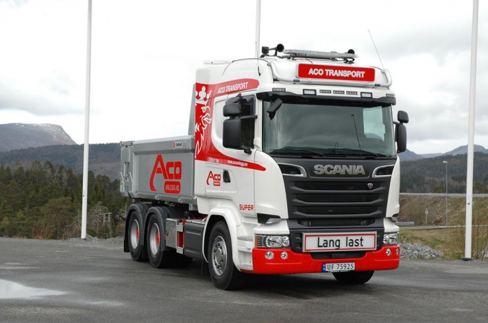 Scania R580 voor Aco Transport A/s (NO)