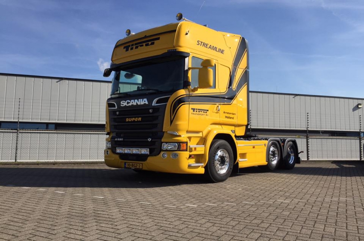 Scania R520 voor Tiru Transport