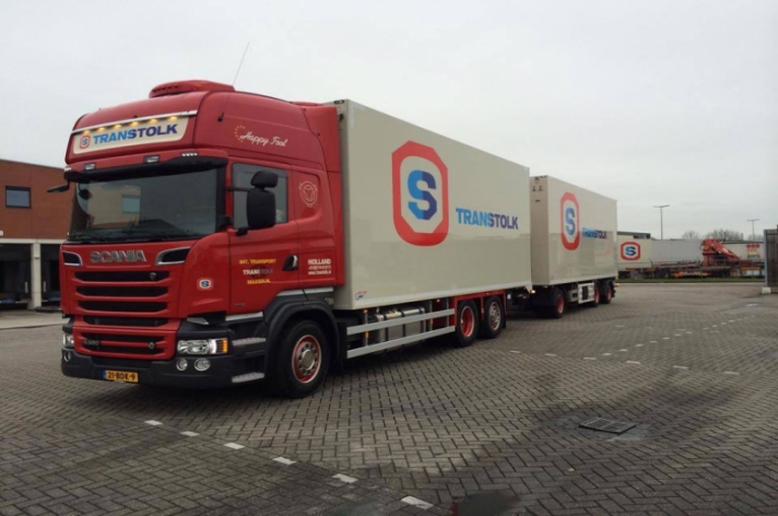 Scania R580 combinatie voor Transtolk