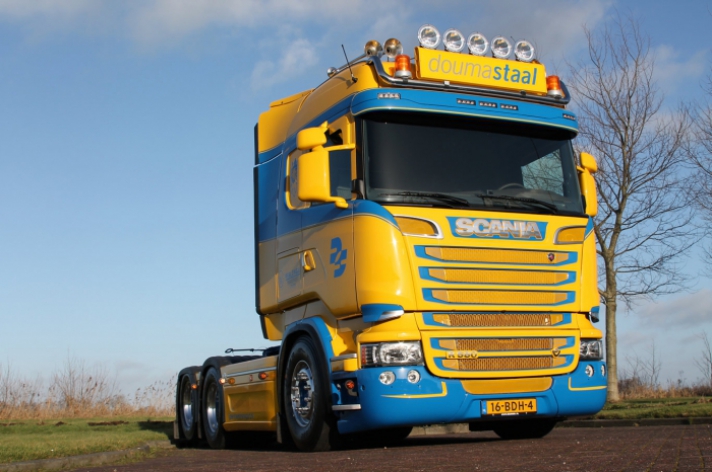 Scania R580 voor Walinga Transport