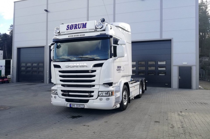 Scania R580 voor Sørum Transport AS (N)