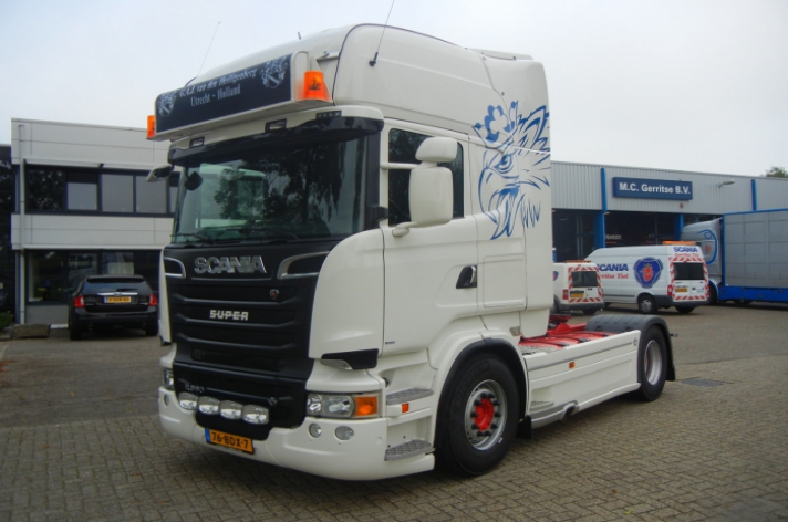 Tweedehands Scania R560 voor v/d Heiligenberg