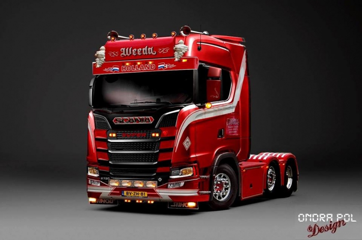 Scania S-serie photoshop